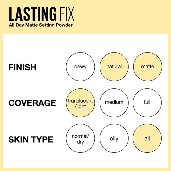Maybelline Lasting Fix Banana Powder, Loose Setting Powder Makeup, Banana - Picture 9 of 10
